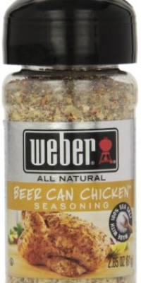 Weber Grill Beer Can Chicken Seasoning, 2.85-Ounce (Pack of 6)