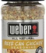 Weber Grill Beer Can Chicken Seasoning, 2.85-Ounce (Pack of 6)