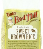 Bob's Red Mill Rice Sweet Brown, 27-Ounce (Pack of 4)