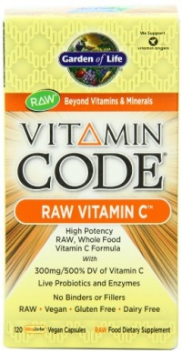 Garden Of Life Vitamin Code Raw Vitamin-C Capsules, 120 Count Garden Of Life Vitamin Code Raw Vitamin-C Capsules, 120 Count