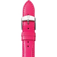 Michele Womans Bright Pink 16 mm Patent Leather Watch Strap Michele Womans Bright Pink 16 mm Patent Leather Watch Strap