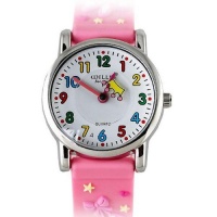 Geekbuying Children 3D Princess Crown Design Style Wrist Watch with Stainless Steel Case Rubber Strap - Rose Geekbuying Children 3D Princess Crown Design Style Wrist Watch with Stainless Steel Case Rubber Strap - Rose