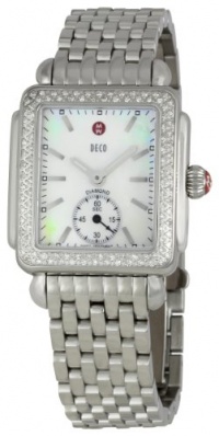 Michele Women's MWW06V000001 Deco 16 Mother-Of-Pearl Dial Watch Michele Women's MWW06V000001 Deco 16 Mother-Of-Pearl Dial Watch