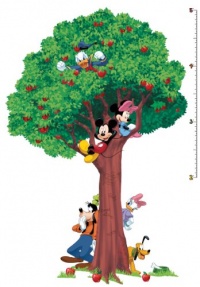 RoomMates RMK1514SLM Mickey and Friends Peel & Stick Growth Chart RoomMates RMK1514SLM Mickey and Friends Peel & Stick Growth Chart