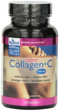 Neocell Super Collagen Type 1 and 3 plus Vitamin C Tablets, 120 Count Neocell Super Collagen Type 1 and 3 plus Vitamin C Tablets, 120 Count