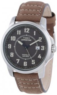 Timex Men's T49891 Expedition Metal Field Brown Leather Strap Watch Timex Men's T49891 Expedition Metal Field Brown Leather Strap Watch