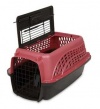 Petmate Two Door Top Load 19-Inch Pet Kennel, Pearl Honey Rose and Coffee Ground Bottom