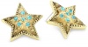 Betsey Johnson Heaven's to Betsey Lucite Star Stud Earrings