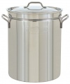 Bayou Classic 1044 44-Quart Stainless-Steel Stockpot
