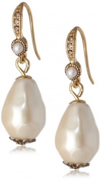Carolee Pearl Tone Drop Earrings Carolee Pearl Tone Drop Earrings