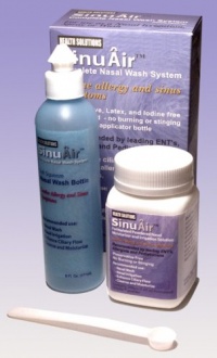 SinuPulse SinuAir nasal wash system. SinuPulse SinuAir nasal wash system.