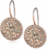 Fossil Glitz Disc Rose Gold Earrings Fossil Glitz Disc Rose Gold Earrings