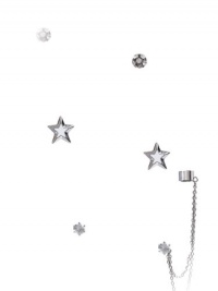 G by GUESS Women's Silver-Tone Stud Earring Set, SILVER G by GUESS Women's Silver-Tone Stud Earring Set, SILVER