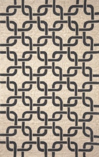 Liora Manne Spello Chains Rug, 7-Feet 6-Inch by 9-Feet 6-Inch, Black Liora Manne Spello Chains Rug, 7-Feet 6-Inch by 9-Feet 6-Inch, Black