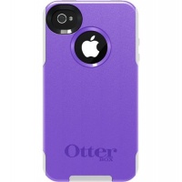 OtterBox Commuter Series Case for iPhone 4/4S - Frustration-Free Packaging - Purple/White OtterBox Commuter Series Case for iPhone 4/4S - Frustration-Free Packaging - Purple/White