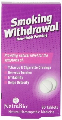 Natrabio Smoking Withdrawal Tablets, 60 Count Natrabio Smoking Withdrawal Tablets, 60 Count
