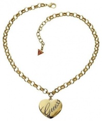 Guess Gold PVD Heart Pendant Necklace UBN10104 Guess Gold PVD Heart Pendant Necklace UBN10104