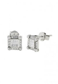 Effy Jewlery Diversa 14K White Gold Diamond Earrings, .54 TCW Effy Jewlery Diversa 14K White Gold Diamond Earrings, .54 TCW