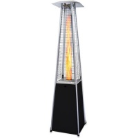 Garden Radiance GRP4000BK Dancing Flames Pyramid Outdoor Patio Heater with Black Base Garden Radiance GRP4000BK Dancing Flames Pyramid Outdoor Patio Heater with Black Base