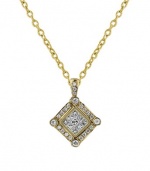Effy Jewlery Diversa 14K Yellow Gold Diamond Pendant, .57 TCW