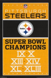 Pittsburgh Steelers Champions Football Poster Pittsburgh Steelers Champions Football Poster